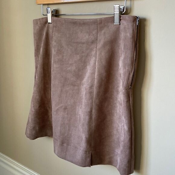NWT She and Sky Suede Mini Skirt - Picture 3 of 11